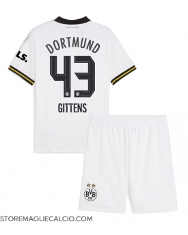 Borussia Dortmund Jamie Bynoe-Gittens #43 Maglia Gara Terza Repliche 2024-25 Bambino Maniche Corte
